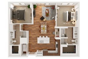The Porter Brewers Hill N Floor Plan